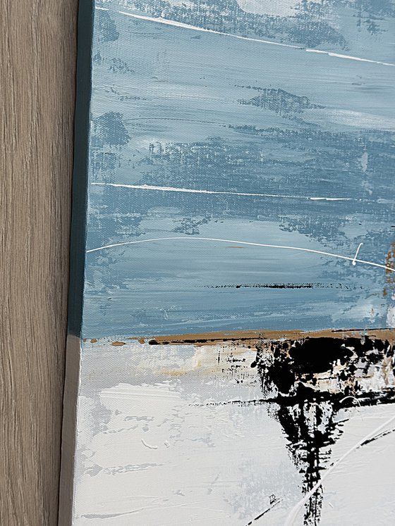 Between Structure and Tide set diptych