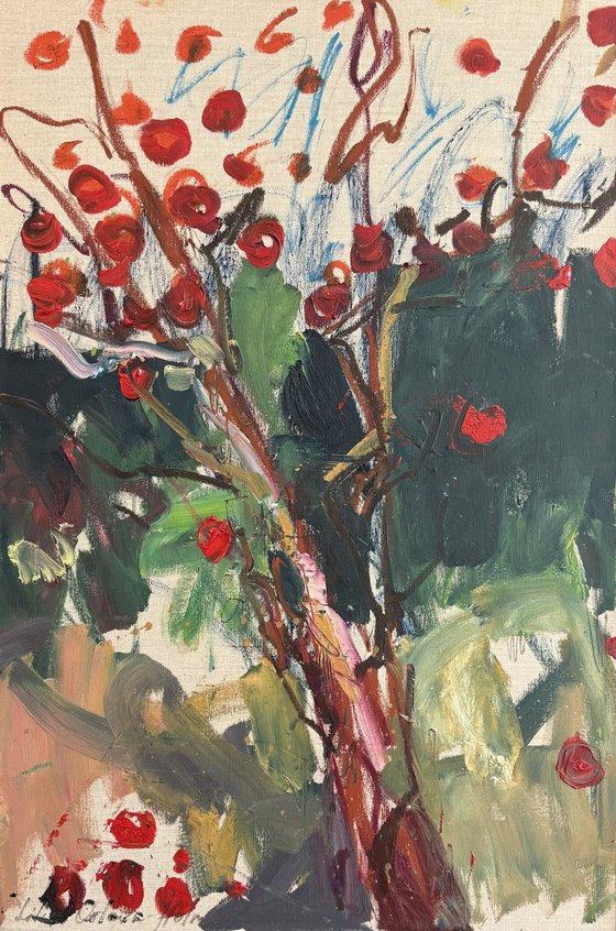 An apple tree.