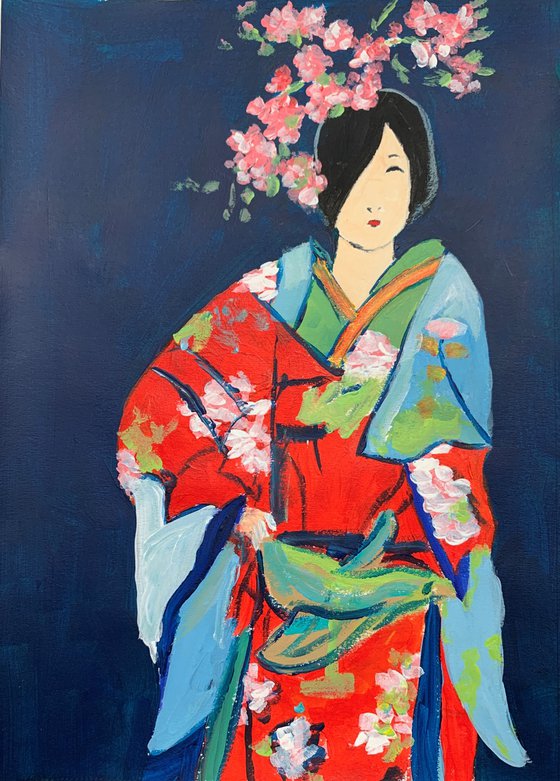 Japanese beauty. Fantasy woman. #15