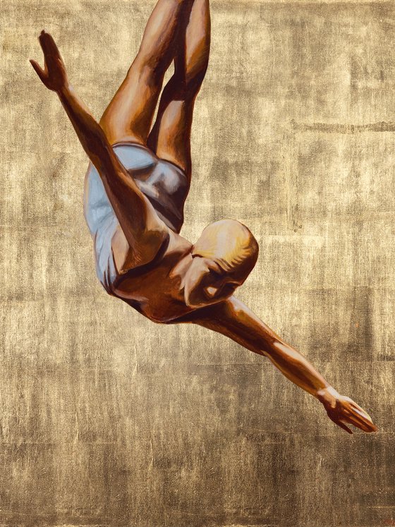 Fly in gold