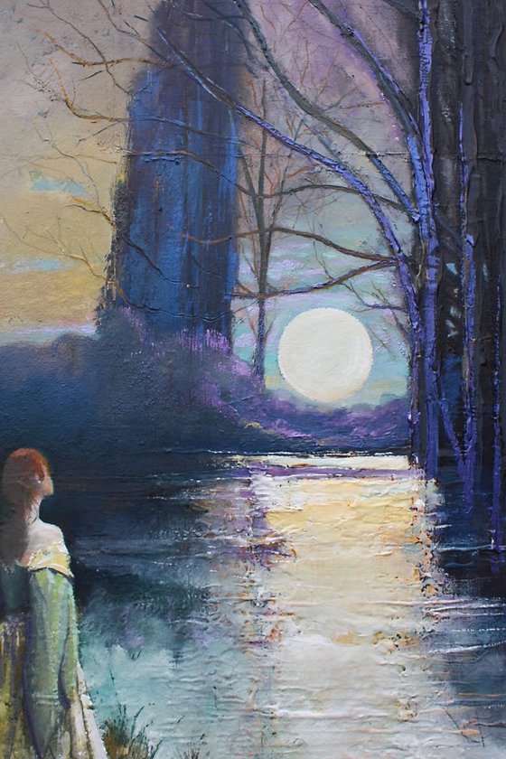 Magna Luna (Big Moon) Large Painting