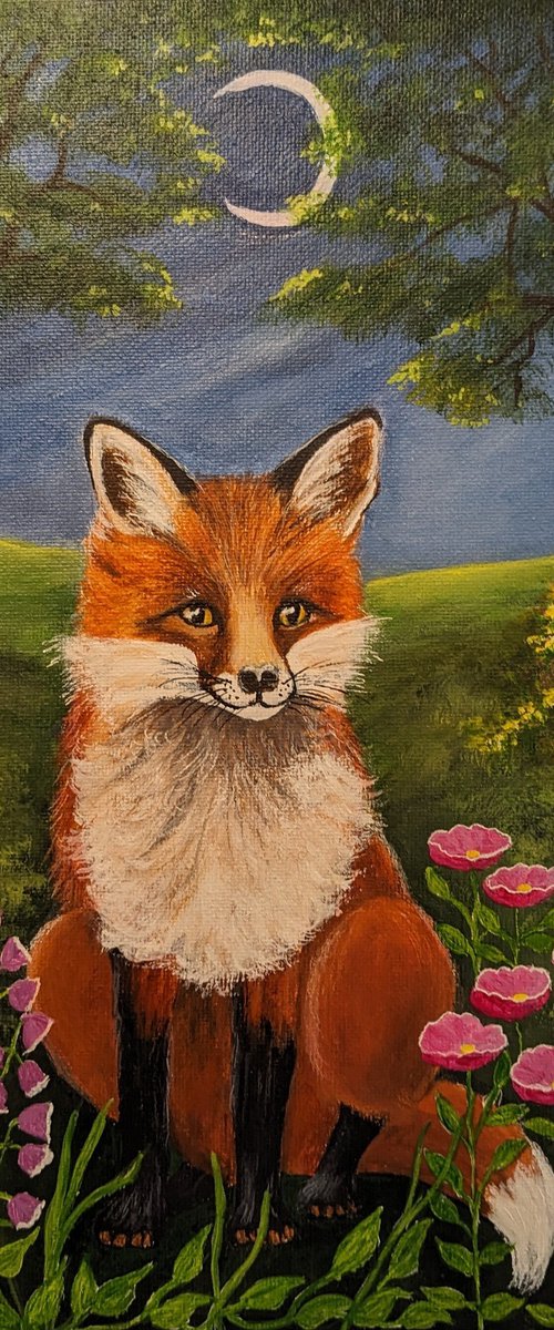 The Fox and the New Moon by Anne-Marie Ellis