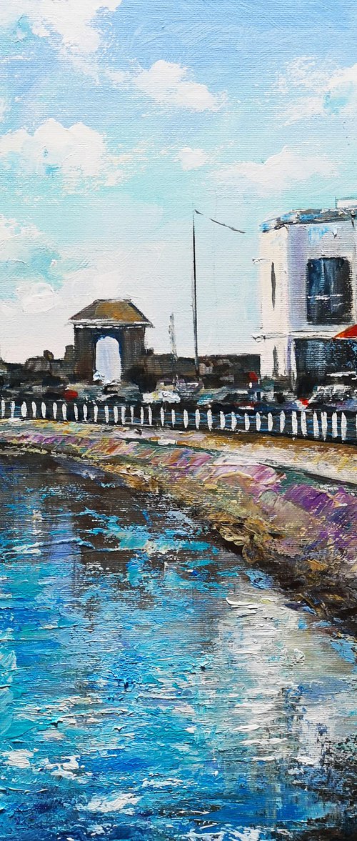 Skerries harbour. by Tatajana Obuhova