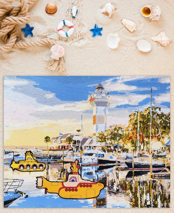 Harbor for Yachts and Yellow Submarines