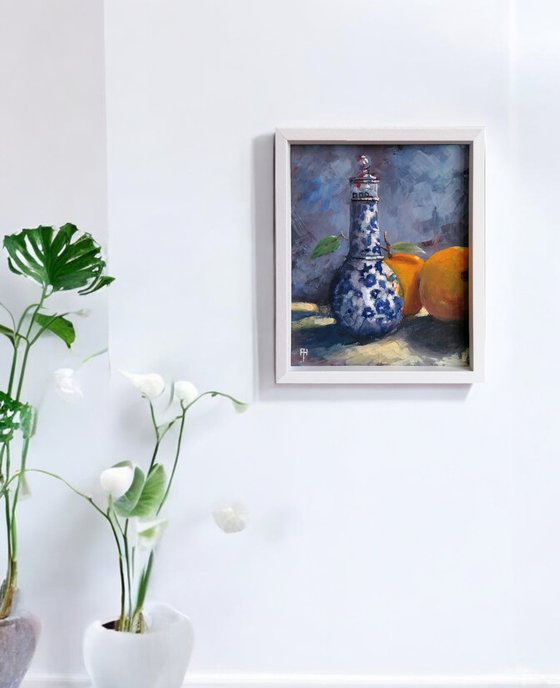 Still life with Oranges