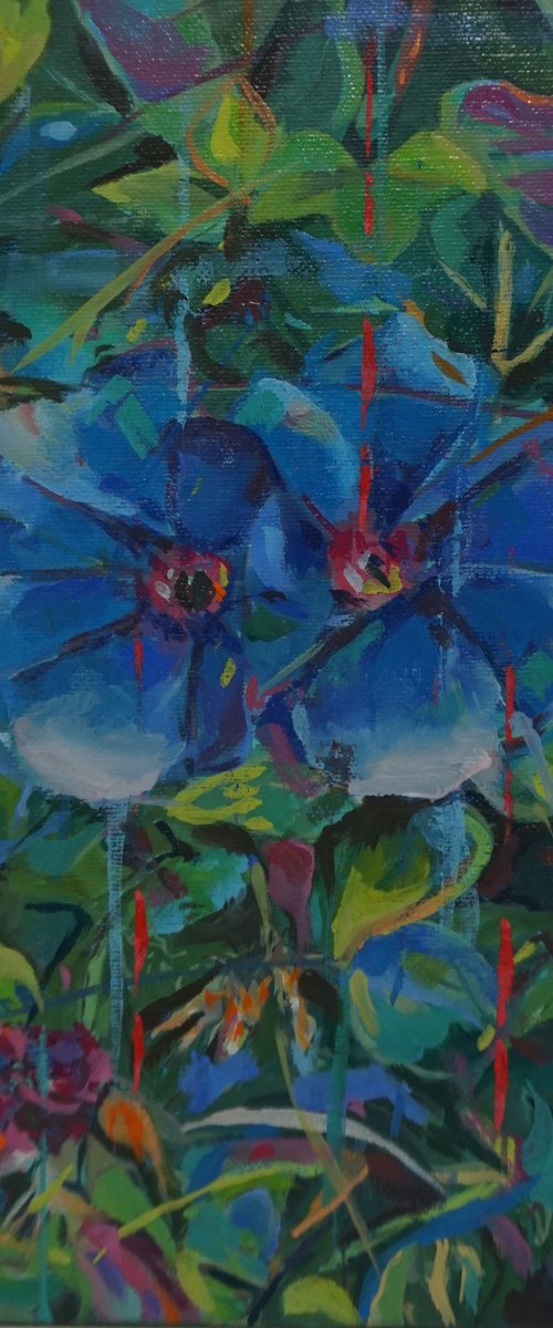 Violets by Amaya Fernández Fariza