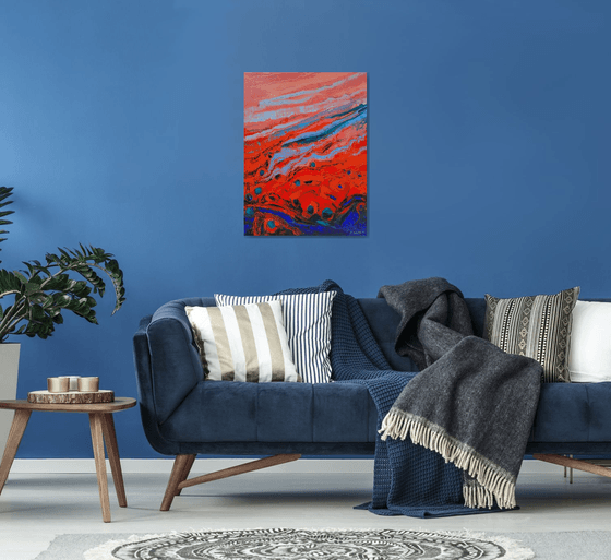 Red Sky III 60x80cm