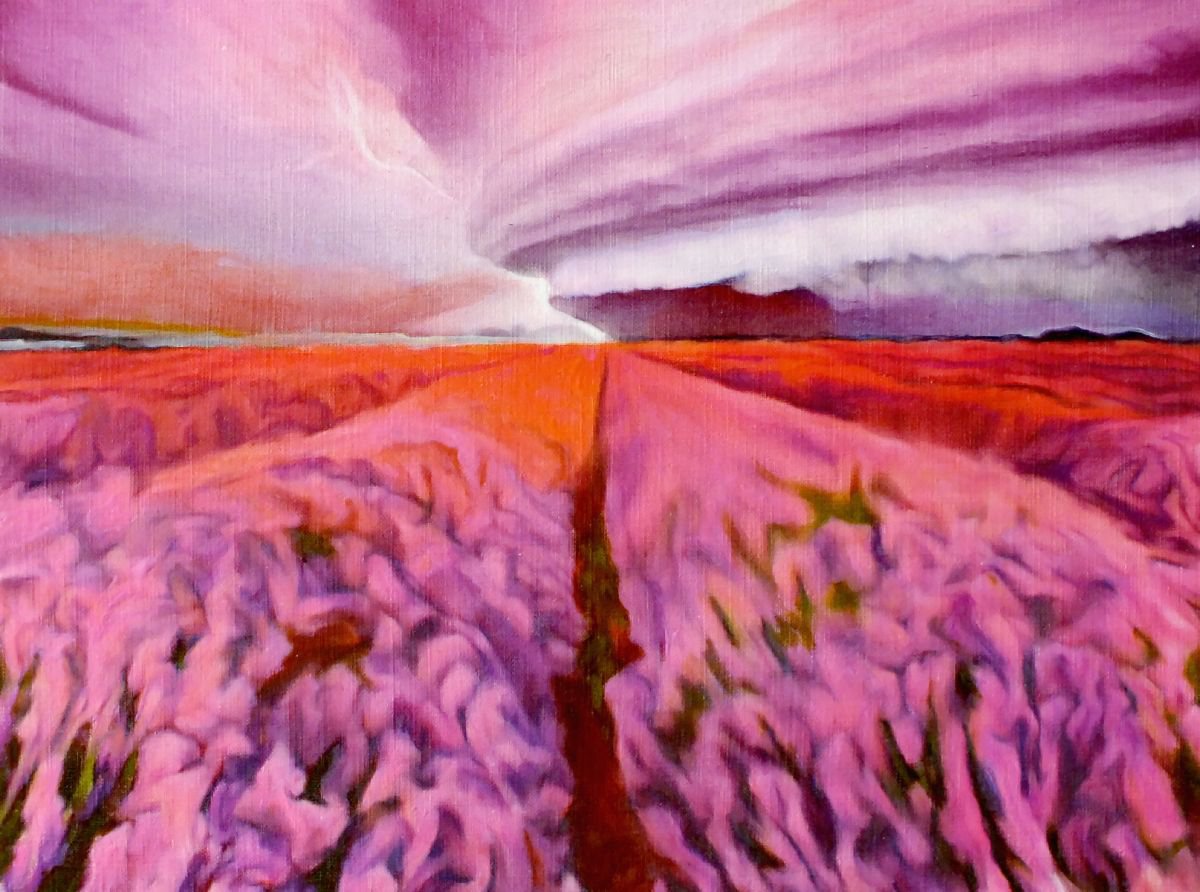 Purple Sky by Michael B. Sky