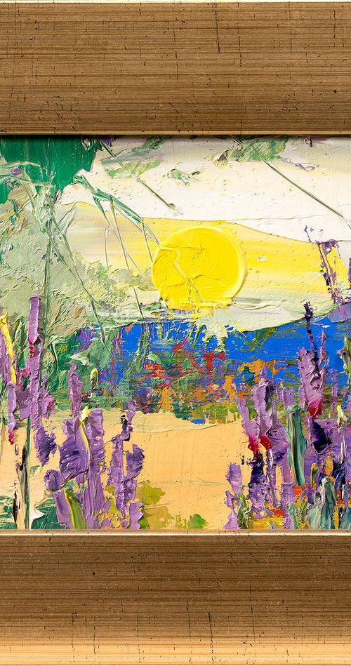 'Lavender sun' by Ewa Czarniecka