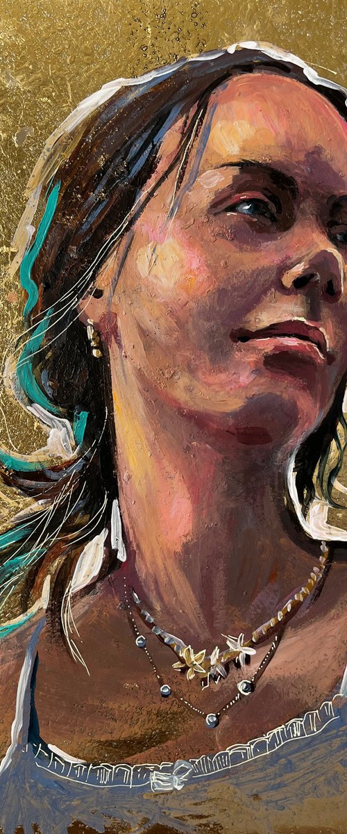Gilded Reverie by Maria Kireev