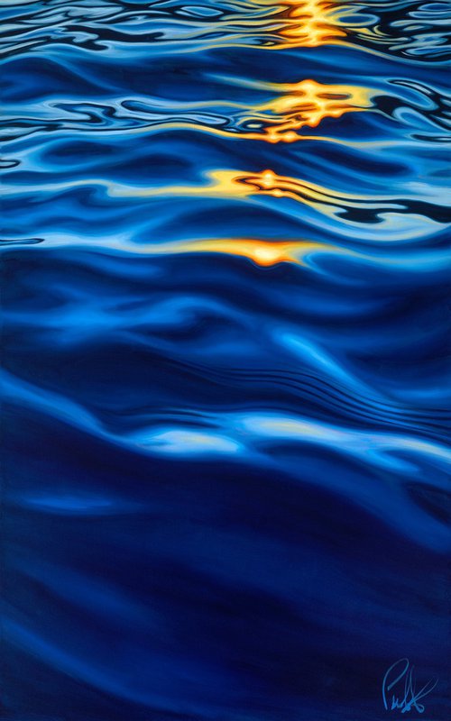 Liquid Light Glimmering on the Water by Grant Pecoff