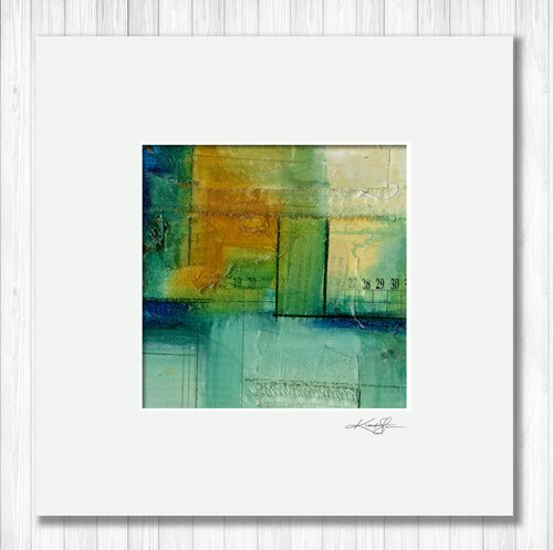 Beauteous 9 - Abstract Collage Painting by Kathy Morton Stanion by Kathy Morton Stanion