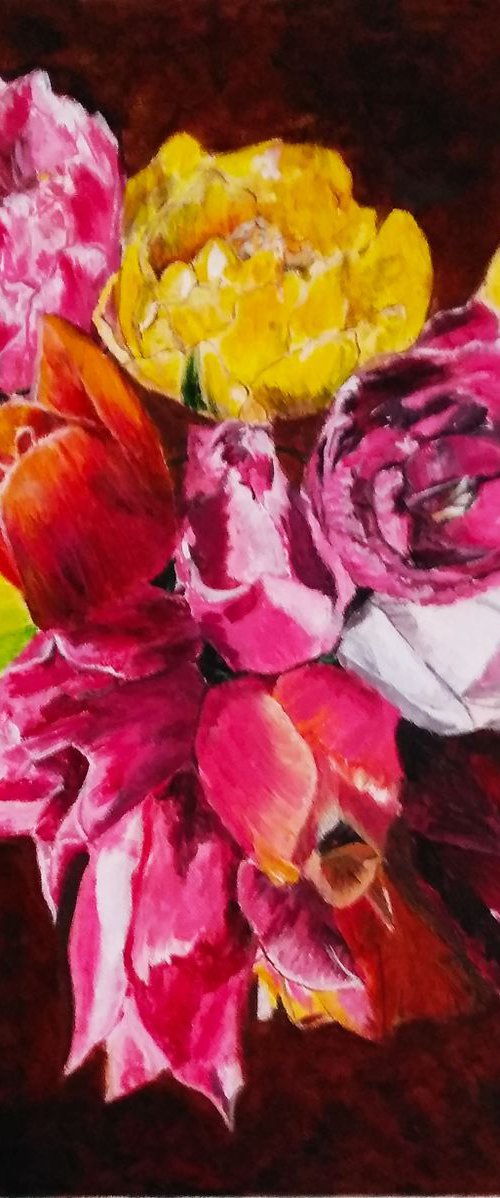 The tulipes bouquet by Isabelle Lucas