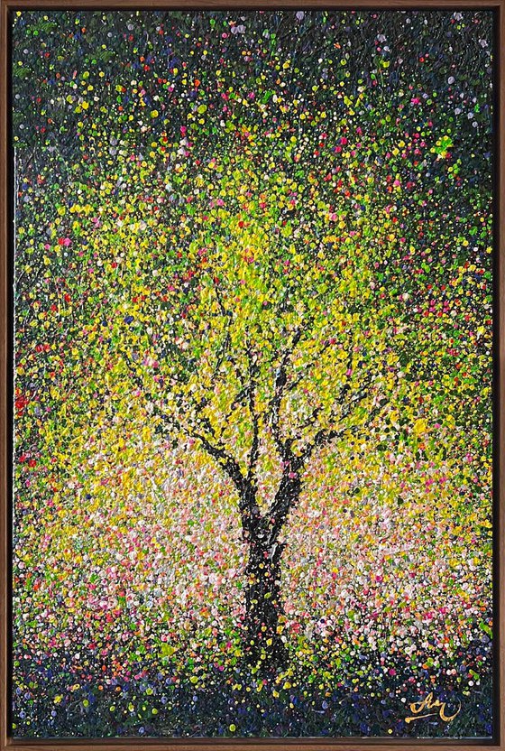 Tree of Light - framed