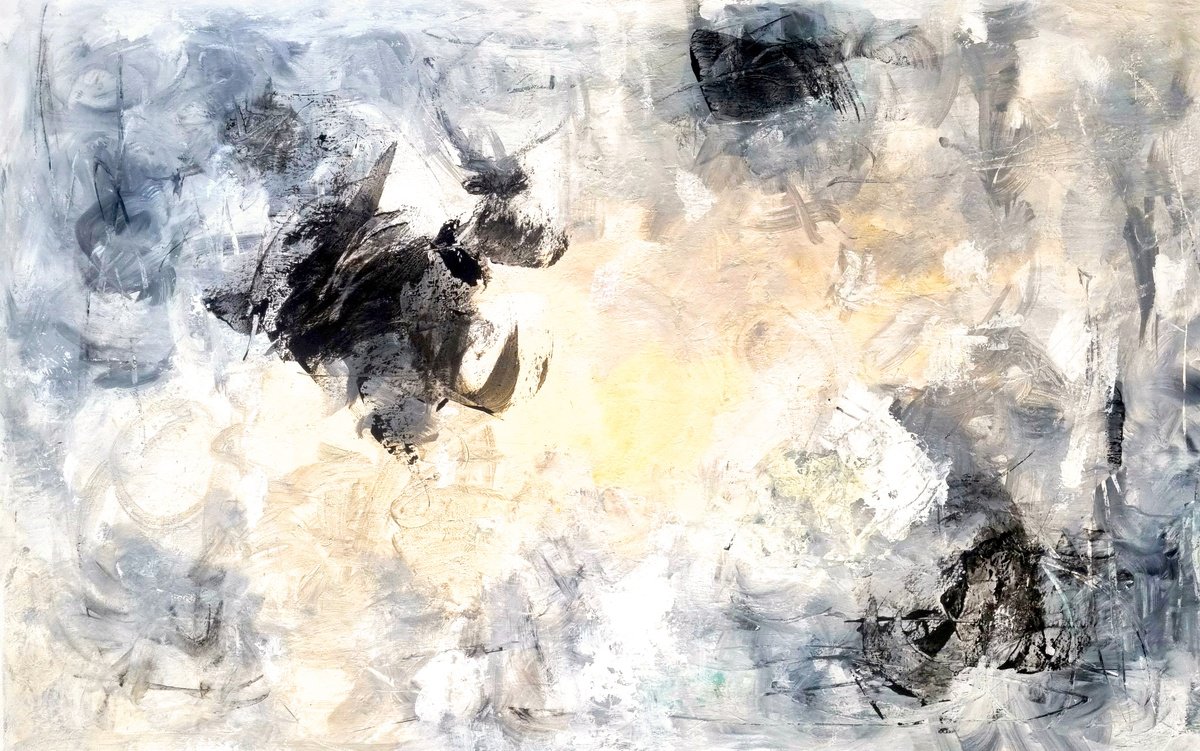 Arctic Glow By Davina Nicholas, 61 X 38, Artwork For Sale On Artfinder