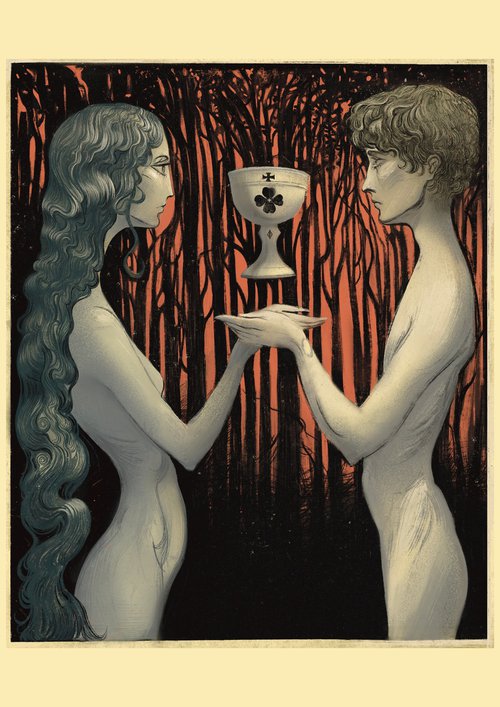 Adam and Eve by Sofia Moklyak