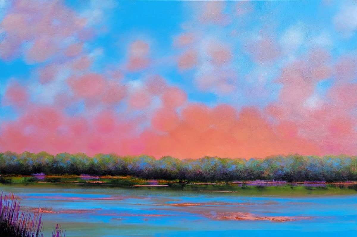 Summer Dream By Faith Patterson, 36 X 24, Artwork For Sale On Artfinder