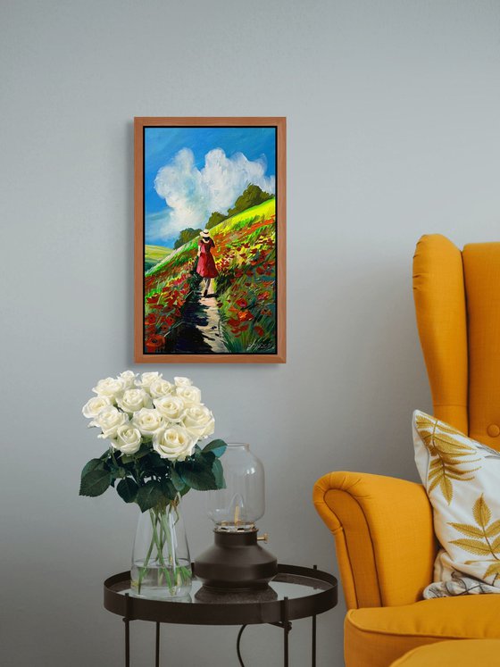 Path Through the Poppy Fields