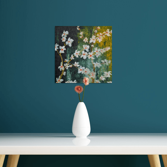 Cherries in bloom