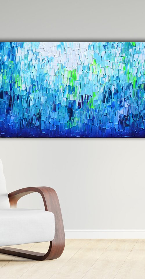 Relief Blue 26 by Soos Tiberiu