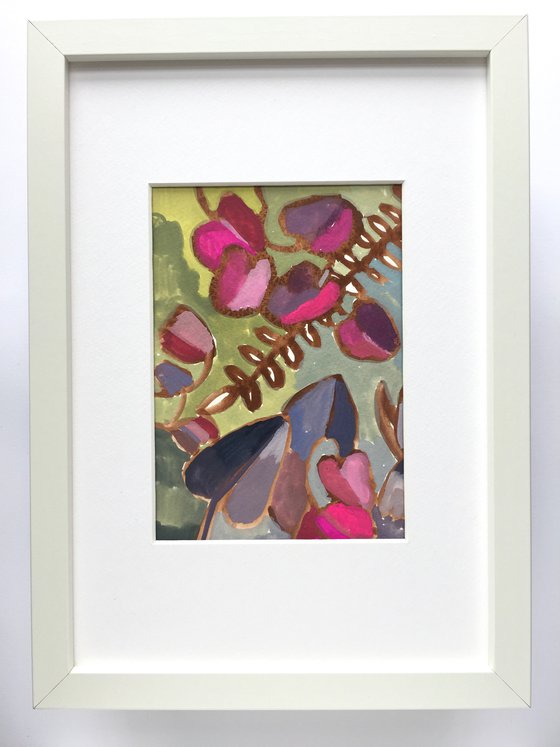 FLOWERS STILL LIFE 9. (framed)