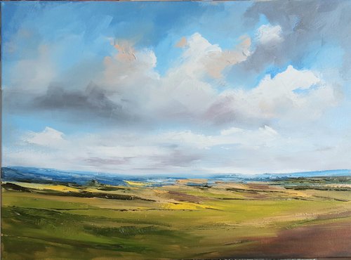 Across the fields #1 by Steve Keenan