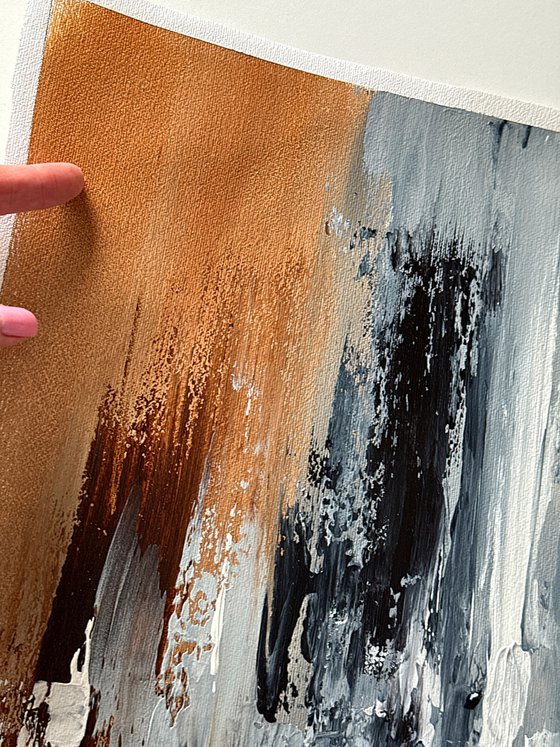 Sienna Grey Beige abstract