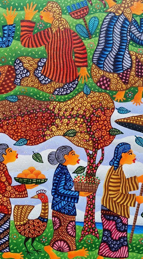 SESAJI ( Offerings ) by Kus Budiyanto