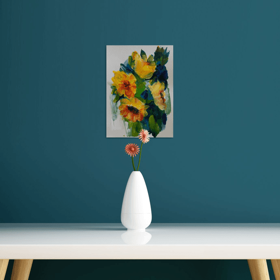 Sunflower still life