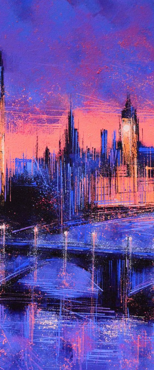 London At Night by Marc Todd