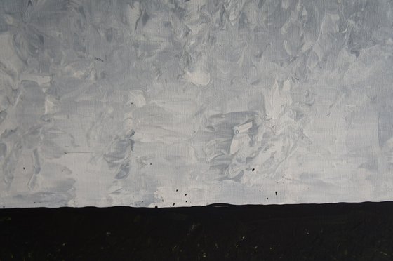 Wide Open Plain II (160 x 80 cm) XXXL (64 x 32 inches)