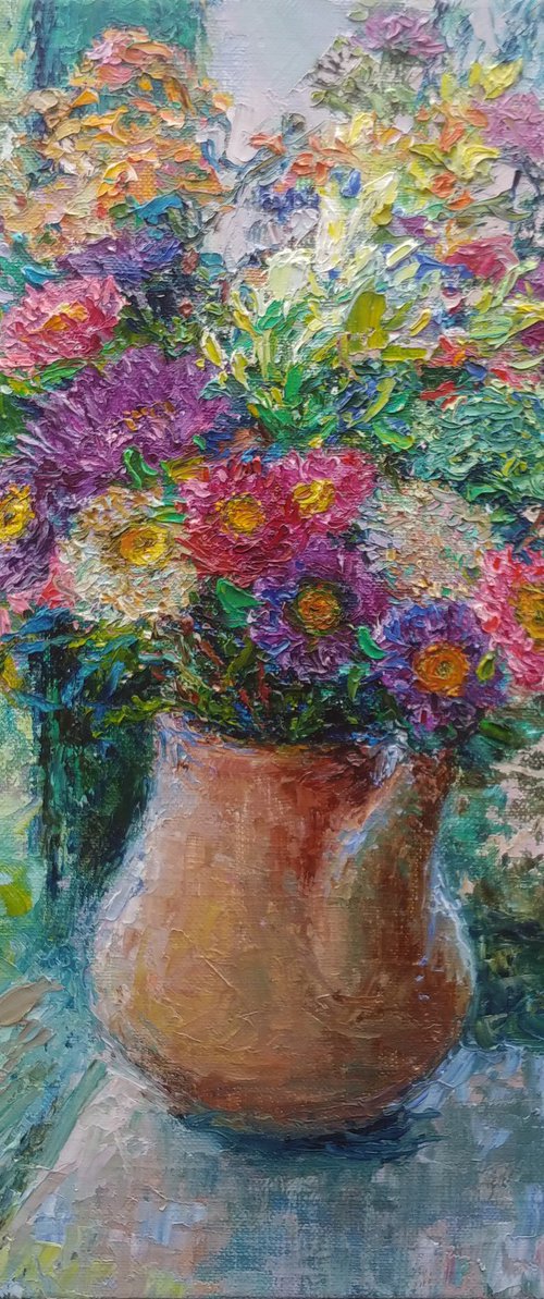 Autumn in a jug. by Svitlana Koval