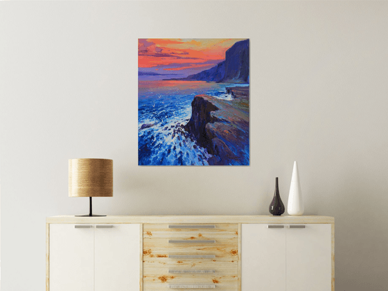 Rocky coast of Australia