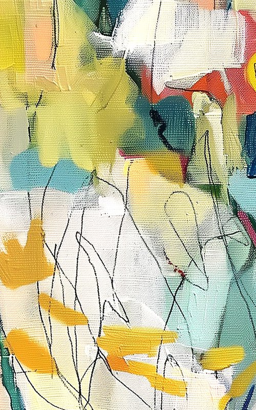 Yellow Notes #1 by V+V Kniazievi