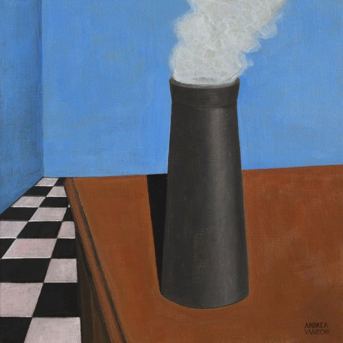 THE CHIMNEY IS ON THE TABLE - 2 by Andrea Vandoni