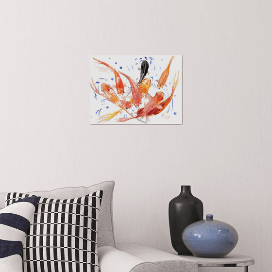 Koi Pond, Feng Shui