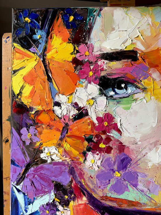 “And flowers will bloom…”