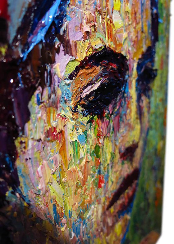Original Oil Painting Portrait