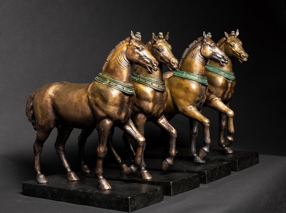 Author’s replica of the Venetian Horses