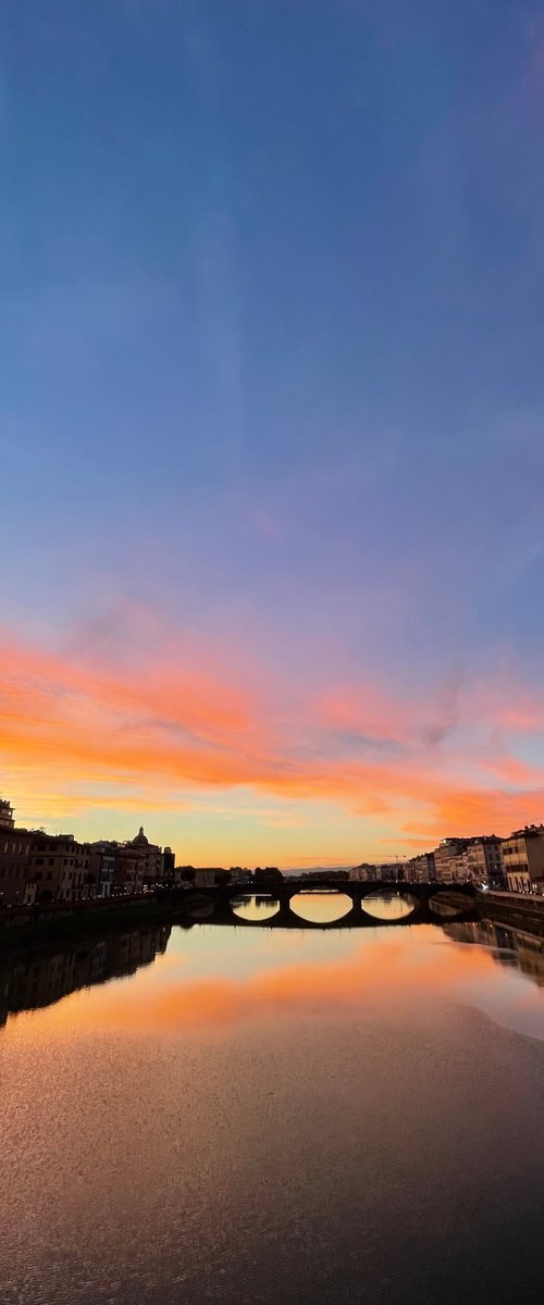 WL#123 Red sunset in Florence by Mattia Paoli