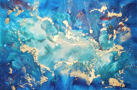 Tropical Depths (80x120cm)