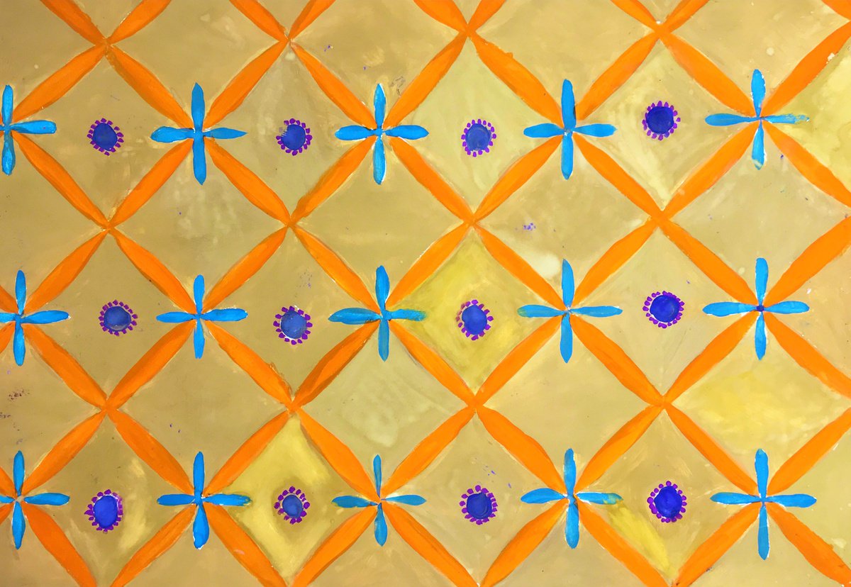 Expressive Abstract Painting By Anastasia Terskih, 17 X 12, Abracadabra, Original Artwork