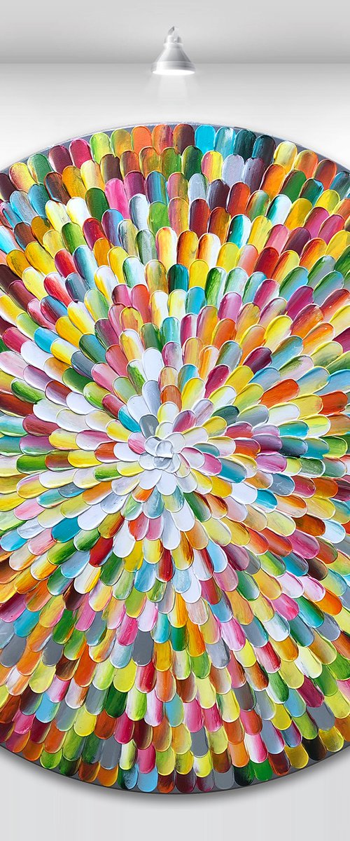 'Adamas II' - 30x30” by Tatiana Georgieva