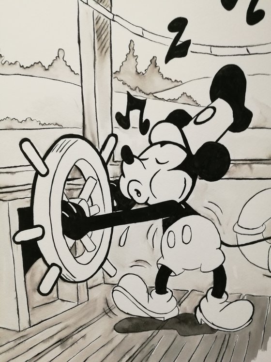 Steamboat Willie. Free Shipping