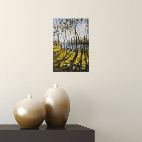 Impression. The last leaf
