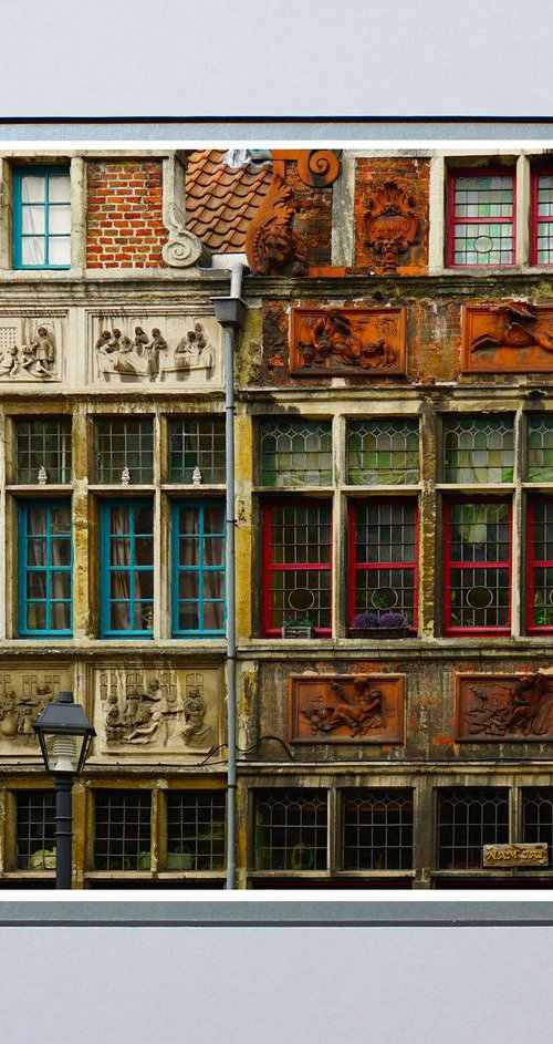 Old Houses, Ghent, Belgium by Robin Clarke