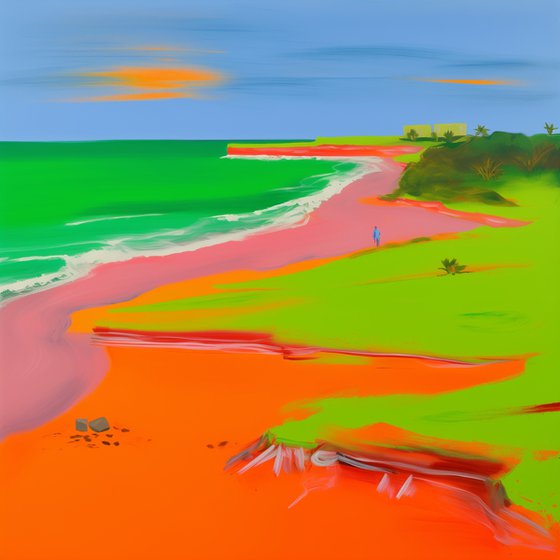 Colorful seascape #1