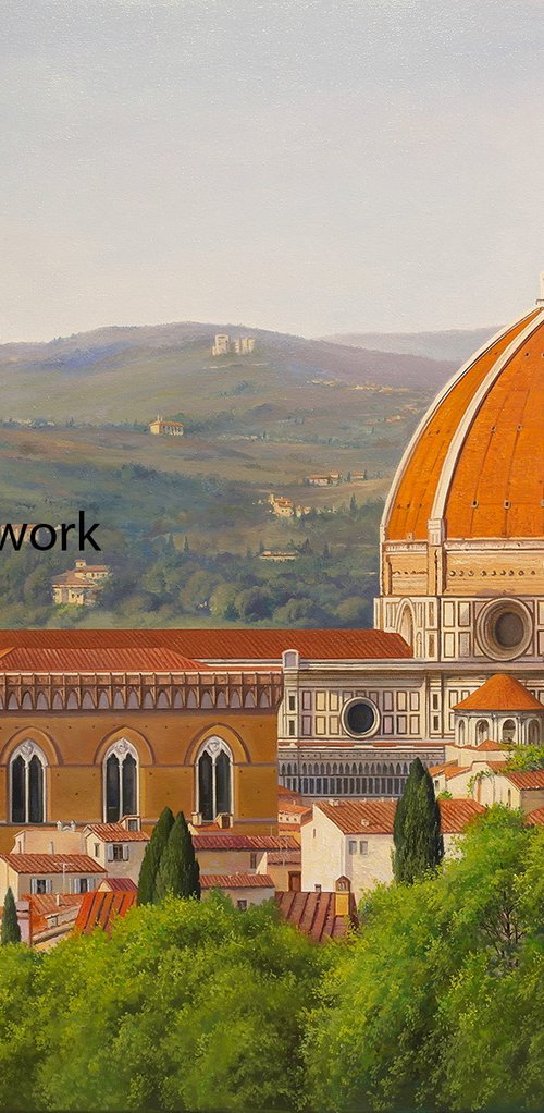 Florence. Duomo - commission artwork by Eduard Zhaldak