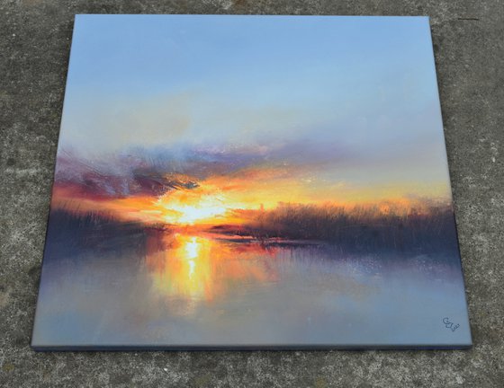 " A Morning Glimpse "