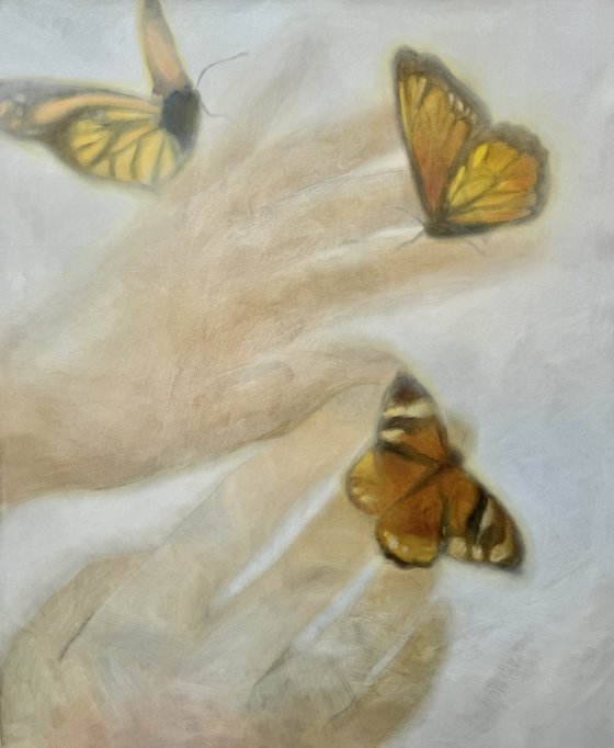 “Butterflies” , 120х100 cm (2024)